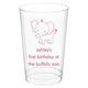 Sweet Elephant Clear Plastic Cups Image 1 of 2