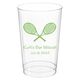 Tennis Clear Plastic Cups Image 2 of 2