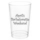 Your Personalized Clear Plastic Cups Image 3 of 4
