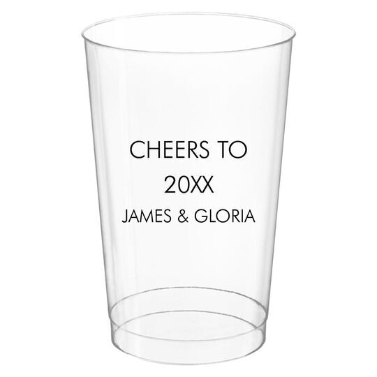 Your Cocktail Clear Plastic Cups