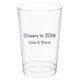 Your Choice of Text Clear Plastic Cups Image 3 of 5