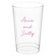 Your Choice of Text Clear Plastic Cups Image 5 of 5