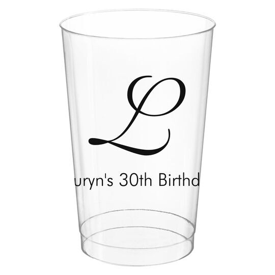 The Plaza Clear Plastic Cups