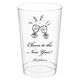 Toasting Wine Glasses Clear Plastic Cups Image 2 of 2