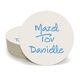 Studio Text Round Coasters Image 3 of 7