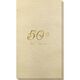 Pick Your Vintage Anniversary Bamboo Luxe Guest Towels Image 1 of 2