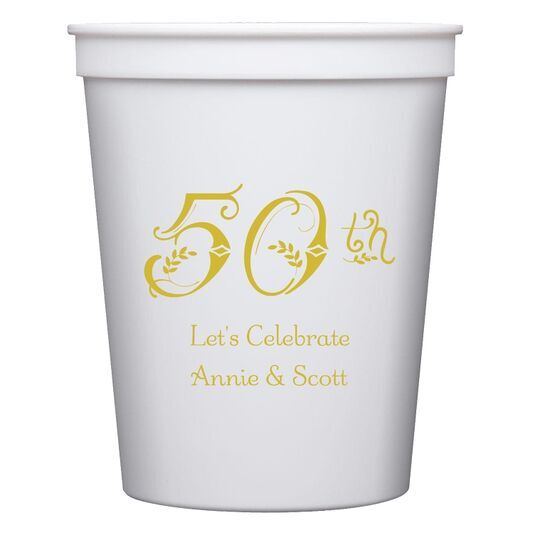 Pick Your Vintage Anniversary Stadium Cups