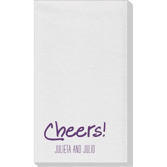 Studio Cheers Linen Like Guest Towels
