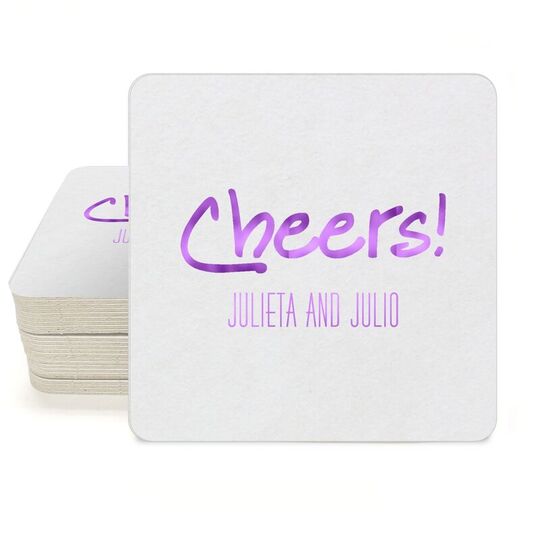 Studio Cheers Square Coasters