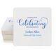 Thanks For Celebrating Any Event Square Coasters Image 5 of 6