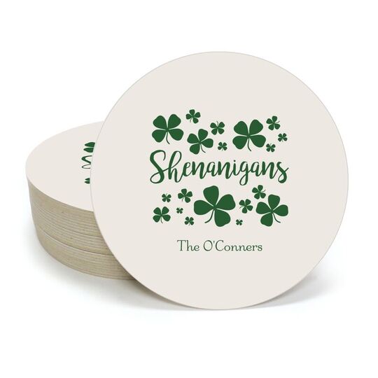 Shenanigans Round Coasters