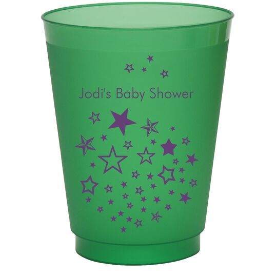 Star Party Colored Shatterproof Cups