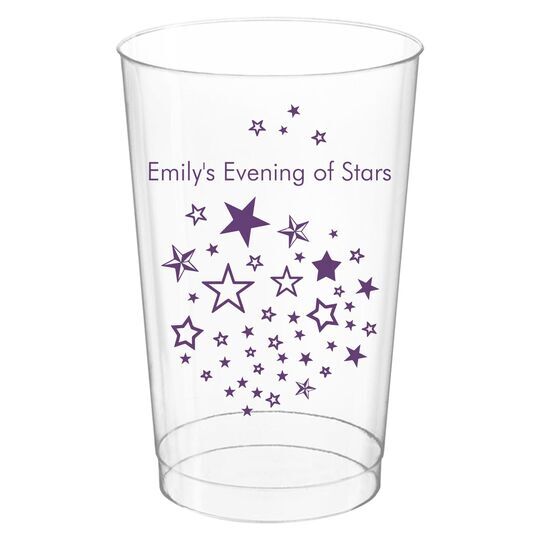 Star Party Clear Plastic Cups