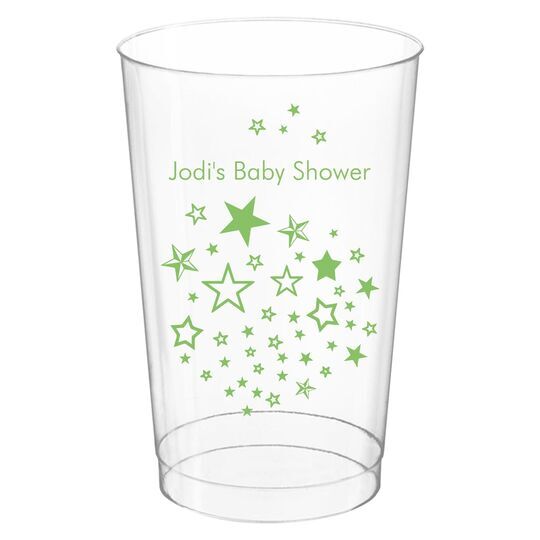 Star Party Clear Plastic Cups