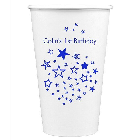 Star Party Paper Coffee Cups