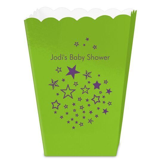 Star Party Mini Popcorn Boxes