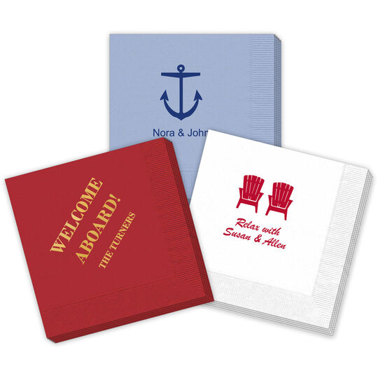 Design Your Own Nautical Theme Napkins