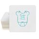 Baby Onesie Square Coasters Image 1 of 2