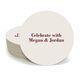 Basic Text of Your Choice Round Coasters Image 1 of 3