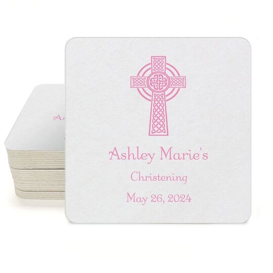 Be Blessed Square Coasters