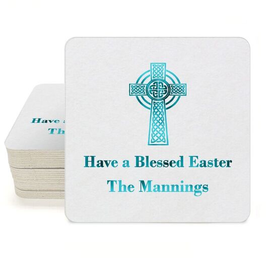 Be Blessed Square Coasters