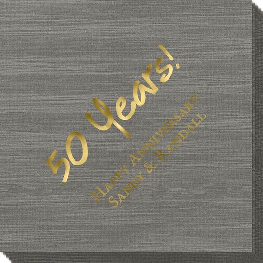 Studio Milestone Year Bamboo Luxe Napkins