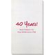 Studio Milestone Year Bamboo Luxe Guest Towels Image 2 of 5