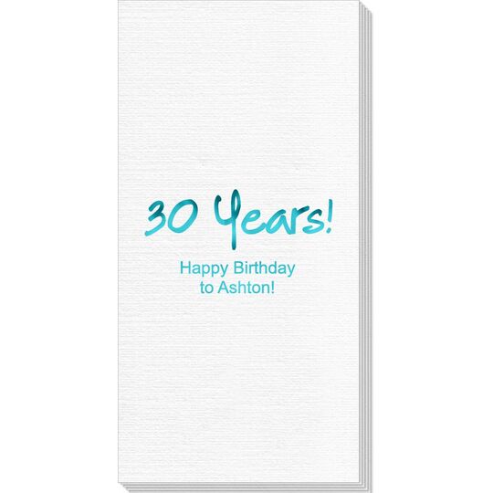 Studio Milestone Year Deville Guest Towels