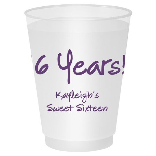 Studio Milestone Year Shatterproof Cups