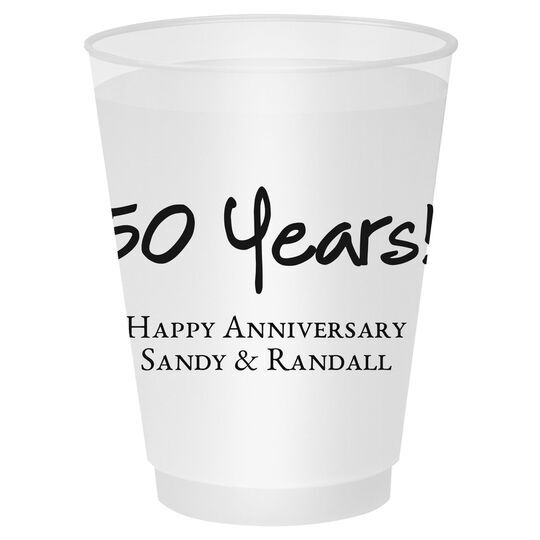 Studio Milestone Year Shatterproof Cups