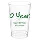 Studio Milestone Year Clear Plastic Cups Image 1 of 5