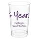 Studio Milestone Year Clear Plastic Cups Image 5 of 5