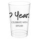 Studio Milestone Year Clear Plastic Cups Image 4 of 5