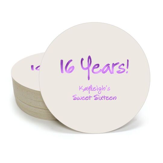 Studio Milestone Year Round Coasters