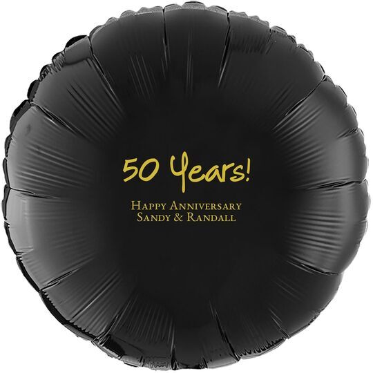 Studio Milestone Year Mylar Balloons