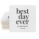 Best Day Ever Big Word Square Coasters Image 1 of 5