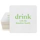 Big Word Drink Square Coasters Image 2 of 4