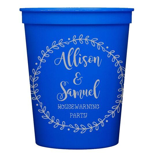 Sweet Wreath Stadium Cups