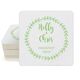 Sweet Wreath Square Coasters Image 3 of 4