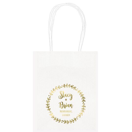 Sweet Wreath Mini Twisted Handled Bags