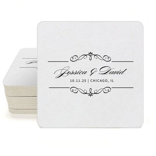 Bellissimo Square Coasters