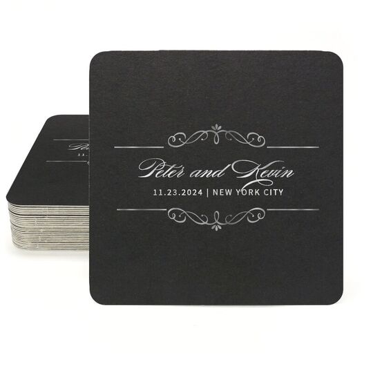 Bellissimo Square Coasters