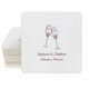 Champagne Crystal Toast Square Coasters Image 2 of 3