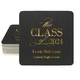 Classic Class of Graduation Square Coasters Image 3 of 3