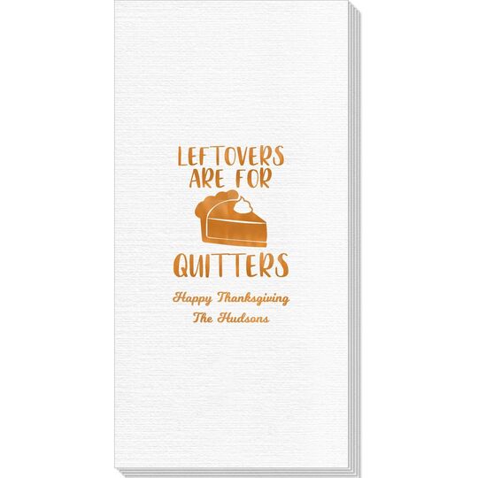 Thanksgiving Leftovers Deville Guest Towels