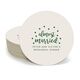 Confetti Dots Almost Married Round Coasters Image 3 of 3