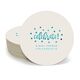 Confetti Dots Celebrate Round Coasters Image 13 of 17