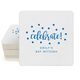 Confetti Dots Celebrate Square Coasters Image 14 of 16