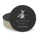 Flying Witch Round Coasters Image 2 of 2