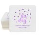Confetti Dots Her Day Square Coasters Image 3 of 3